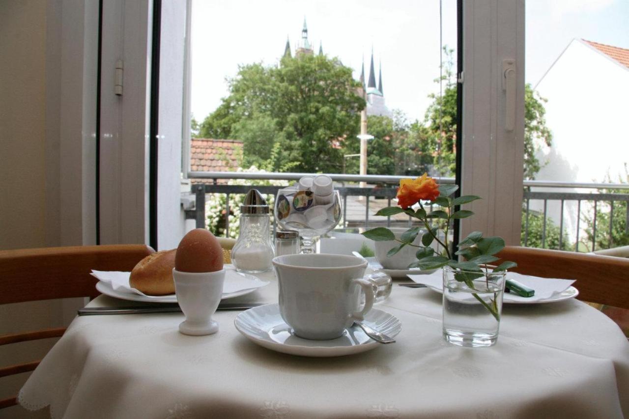 Hotelpension Am Dom Erfurt Eksteriør billede